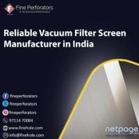 Reliable Vacuum Filter Screen Manufacturer in India