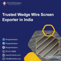 Trusted Wedge Wire Screen Exporter in India