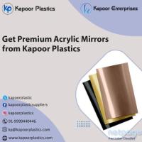 Get Premium Acrylic Mirrors from Kapoor Plastics