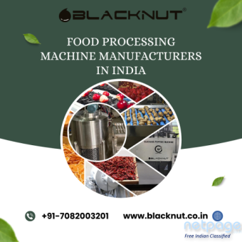 Food Processing Machine Manufacturers in India