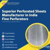 Superior Perforated Sheets Manufacturer in India – Fine Perforators